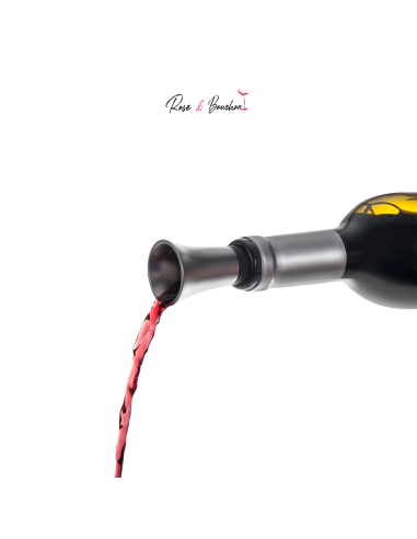 Décanteur de vin avec système anti goutte