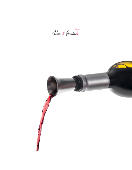 Décanteur de vin avec système anti goutte