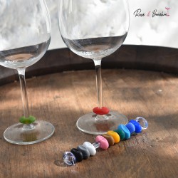 Set 12 identificateurs de verres