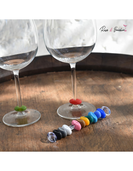 Set 12 identificateurs de verres