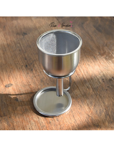 Aérateur de vin en inox avec filtre