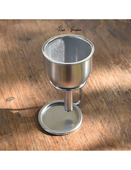 Aérateur de vin en inox avec filtre