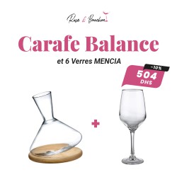 Carafe Balance et 6 Verres MENCIA