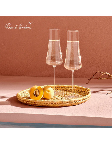 Verre à champagne Stem Zero - By Nude (Pack de 2 Verres )