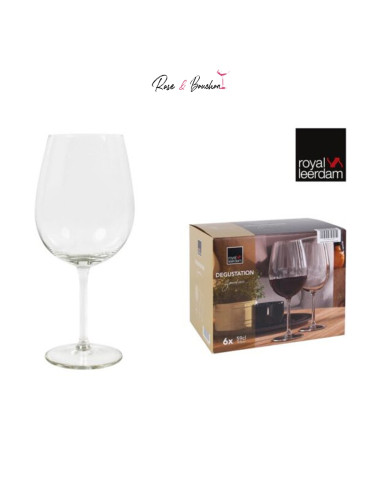 Verres à vin de Dégustation de 59 cl - Pack de 6 verres