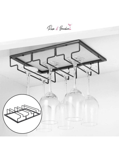 Support Verres à vin – Triple rangée